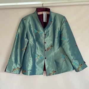 Beautiful Asian Silk Jacket
